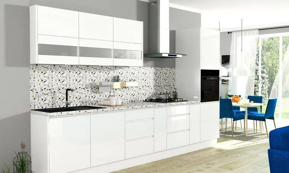Bonitos muebles de cocina.