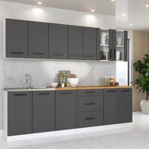 Muebles de cocina Reno Gris Mate